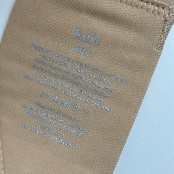 Knix Wingwoman Contour Bra Size 40G - Picture 5 of 9